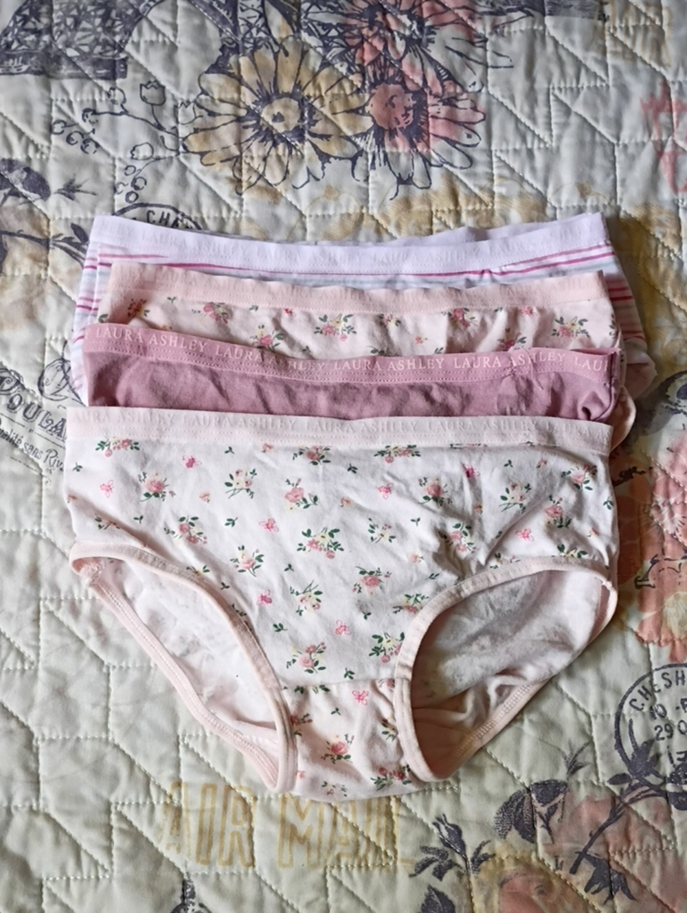 New!!!  Never Used Kids Undergarmets By Laura Ashley Girls